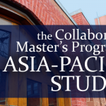 Collaborative Master's Program in Asia-Pacific Studies