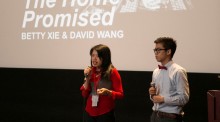 Betty Xie and David Wang Pitch their Film, The Home Promised, at Reel Asian Film Festival