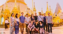 CAS400 students in Burma