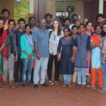 U of T interns with CREST students in Kerala