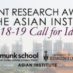 Student Research Awards at the Asian Institute, 2018-19 Call for Ideas