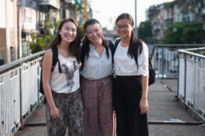 3 CAS students in Myanmar
