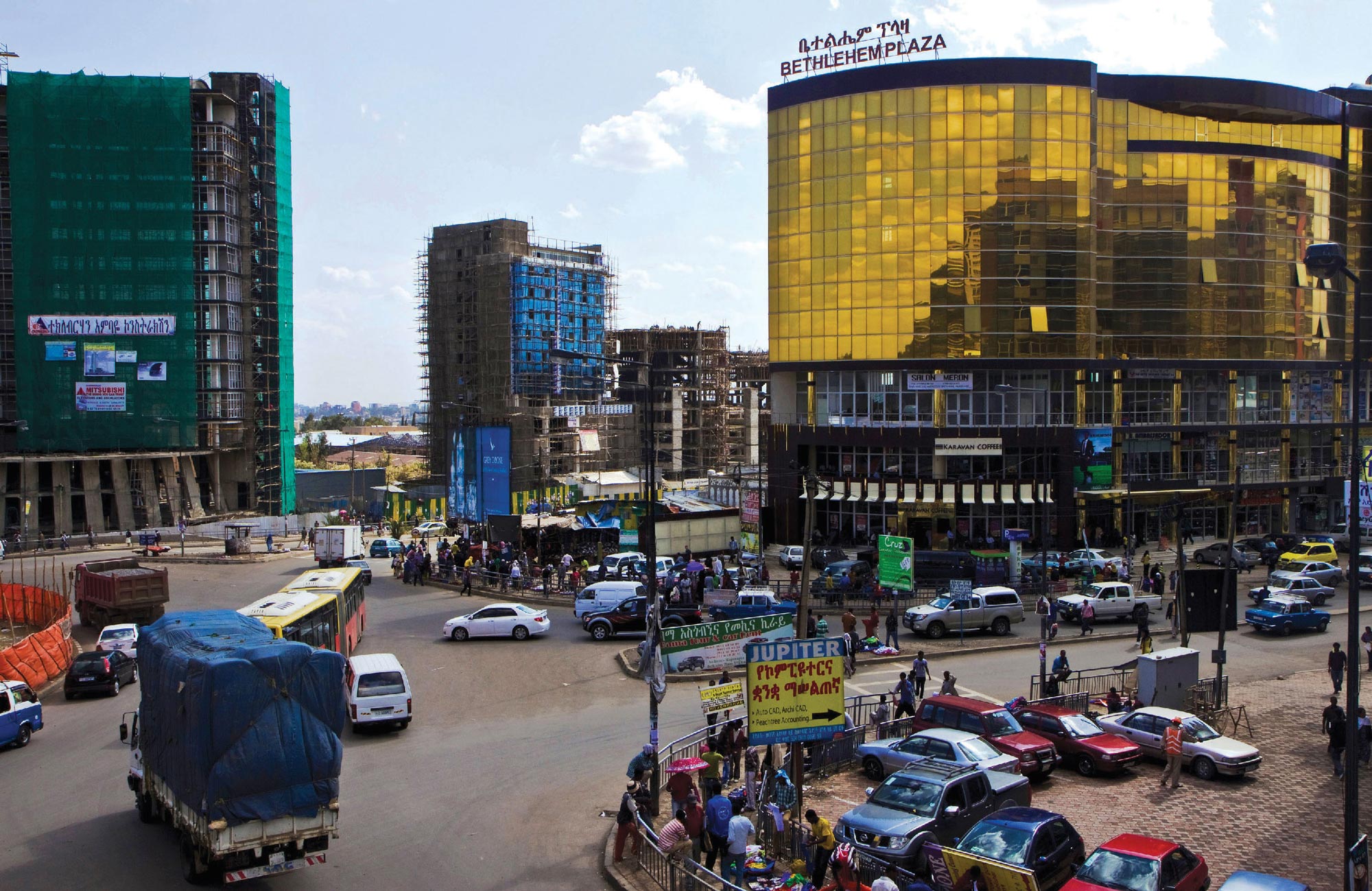 Addis Ababa in Ethiopia.