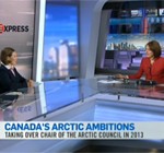 Image of Sara French appearing on CTV program