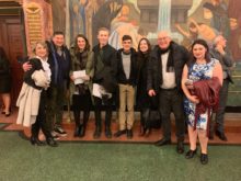 Tom and Irene Mihalik joined CERES students and Prof. Robert Austin for their research trip to Budapest.
