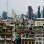 View of the skyline in Bangkok