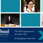 Fall 2019 Applications Are OPen Now bit.ly/apply-munk-one