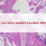 Banner reading Munk One Alumna Makes Global Health News