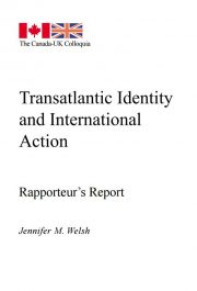 2004 – Transatlantic Identity and International Action