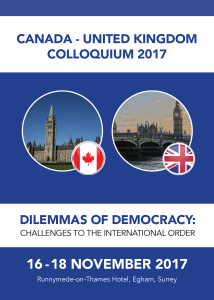 2017 – Dilemmas of Democracy: Challenges to the International Order