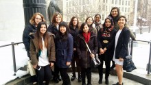 PCJ Students in Ottawa for Women in the House 2016