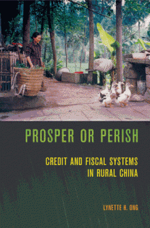 Image of Book Jacket for Prosper or Perish: Credit and Fiscal Systems in Rural China