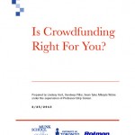 Cover of India Innovation Institute paper "Is Crowdfunding Right for You?"