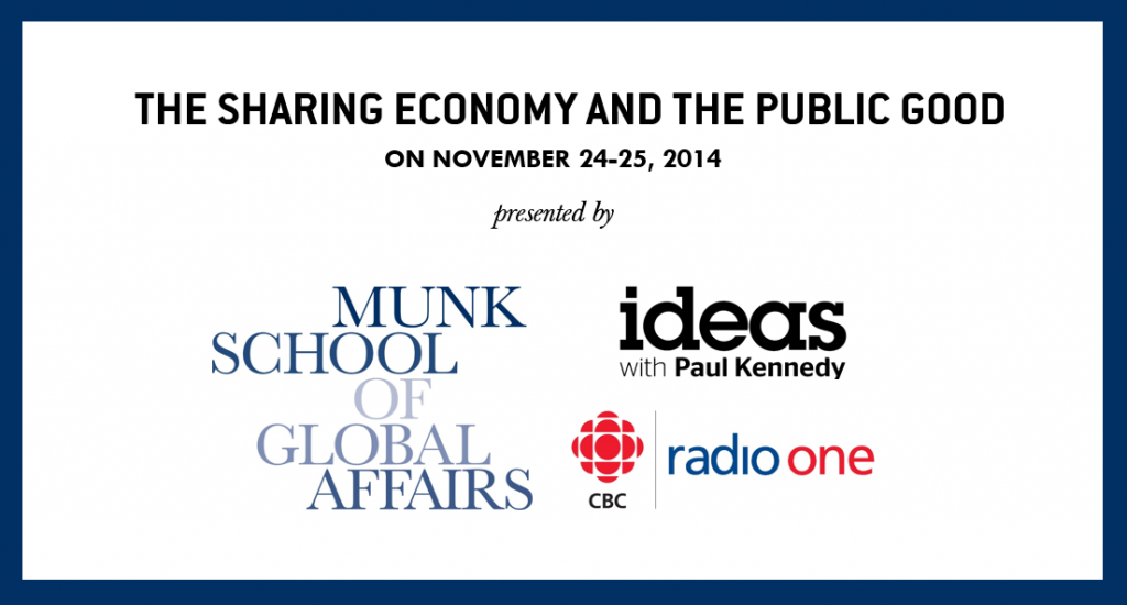 CBC IDEAS: THE SHARING ECONOMY AND THE PUBLIC GOOD