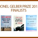 Book covers for the Lionel Gelber Prize 2015 Finalists
