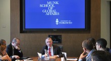Nicolas Chapuis, Ambassador of France to Canada, shares tips on modern-day diplomacy with Master of Global Affairs students.