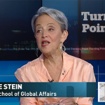 Screenshot of Janice Stein on The National
