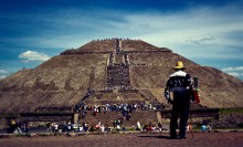 Pyramid of the Sun in the ancient city of Teotihuacan. Photo by Jorge Dalmau