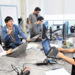 UTSC students and faculty work together on innovative ideas at the Hub, a campus incubator