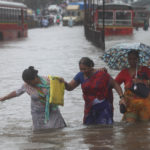 Heavy rains flood streets in India's financial capital Mumbai in August. COP23 will look at extreme weather events caused by climate change like this year's intense monsoon rains in South Asia