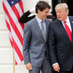 President Trump And First Lady Welcome Canadian Prime Minister Justin Trudeau And His Wife Gregoire To The White House