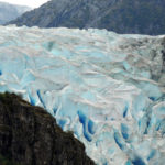 The Herbert Glacier in Alaska, which researchers say has retreated 600 metres since 1984