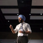 Navdeep Bains, Minister of Innovation, Science and Economic Development announces proposals under the $950-million Innovation Superclusters Initiative in Ottawa