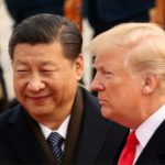 President Donald Trump and Chinese President Xi Jinping at a welcome ceremony at the Great Hall of the People in Beijing