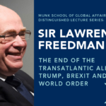 Sir Lawrence Freedman event flyer