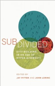 Subdivided book cover