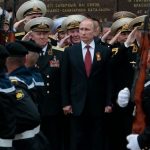 President Vladimir Putin celebrated Russia’s annexation of Crimea at a parade in 2014.