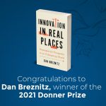 Dan Breznitz winner of 2021 Donner Prize