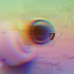 distorted image of a surveillance camera